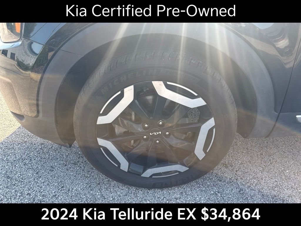 Certified Used 2024 Ebony Black Kia EX image 10