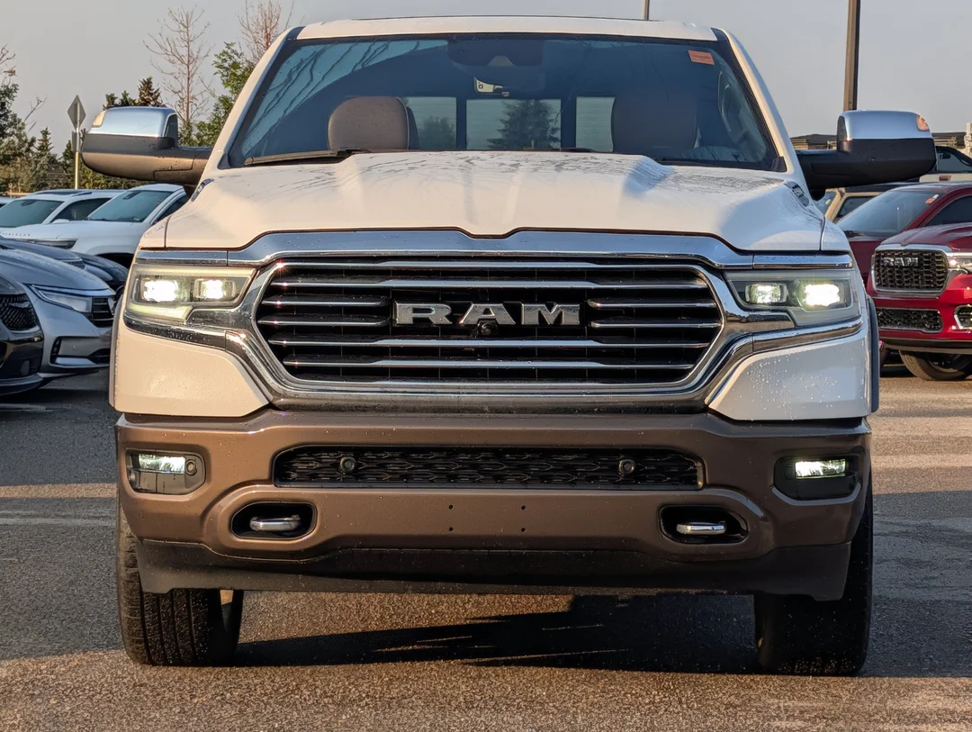 Used 2023 White RAM Limited Longhorn - - 4x4 - Trailer Tow Group - Panoramic Sunroof - 5.7L HEMI eTorque V8 & More! image 3