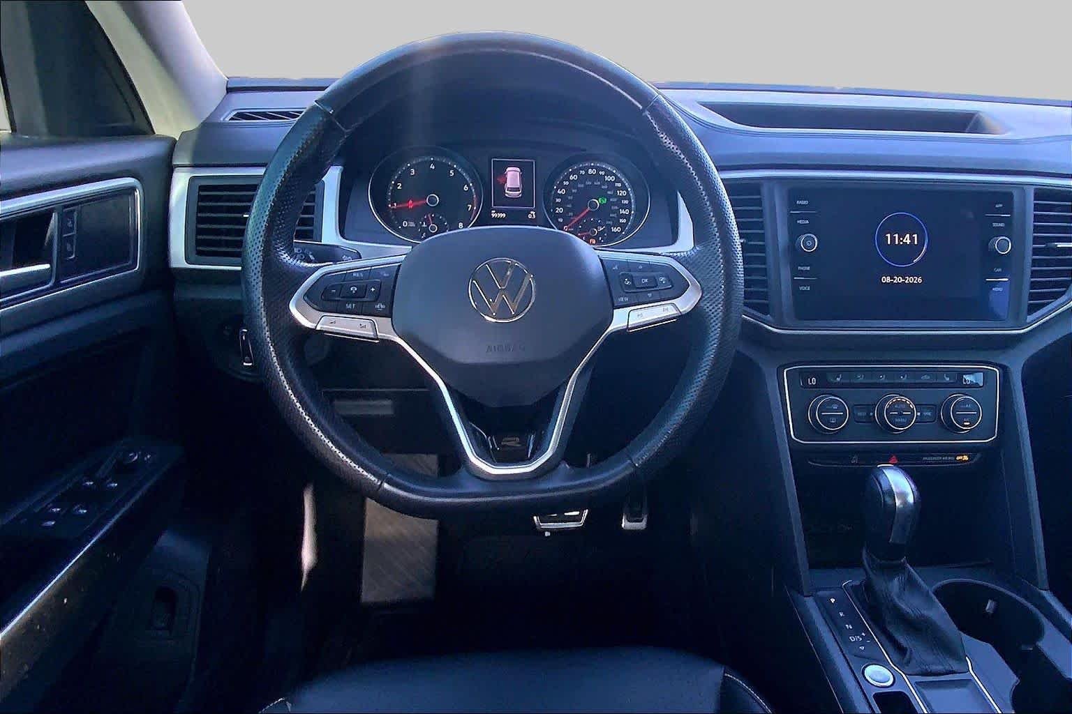 Used 2021 Deep Black Pearl Volkswagen 3.6L V6 SE w/Technology R-Line image 5