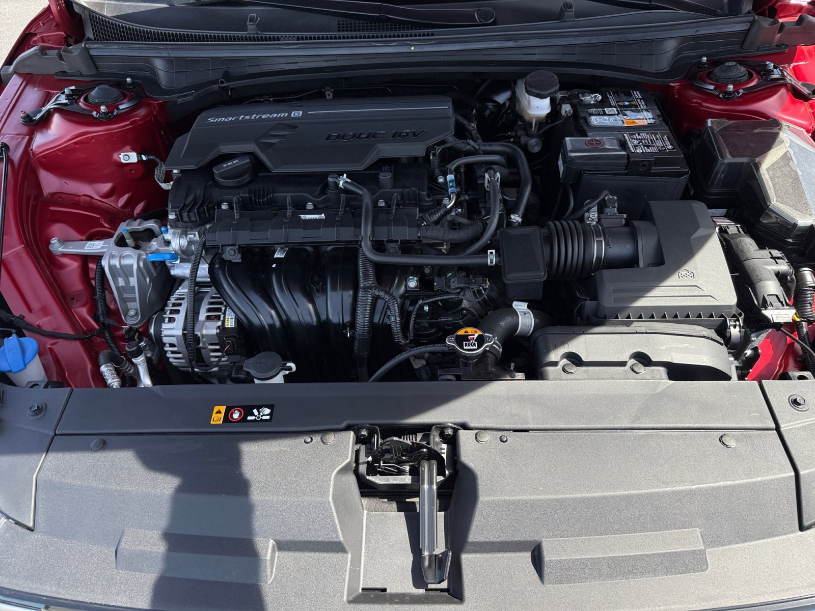 Used 2025 Currant Red Kia EX image 20