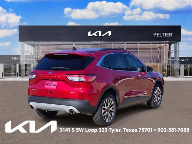 Used 2021 Red Ford Titanium image 6