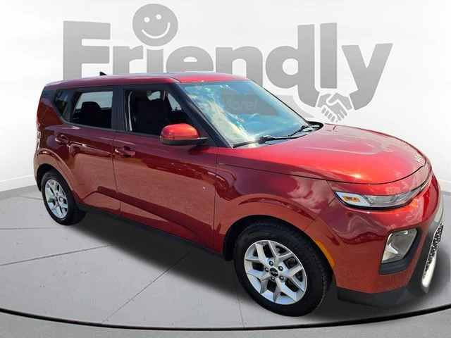 Used 2022 Orange Kia LX image 3