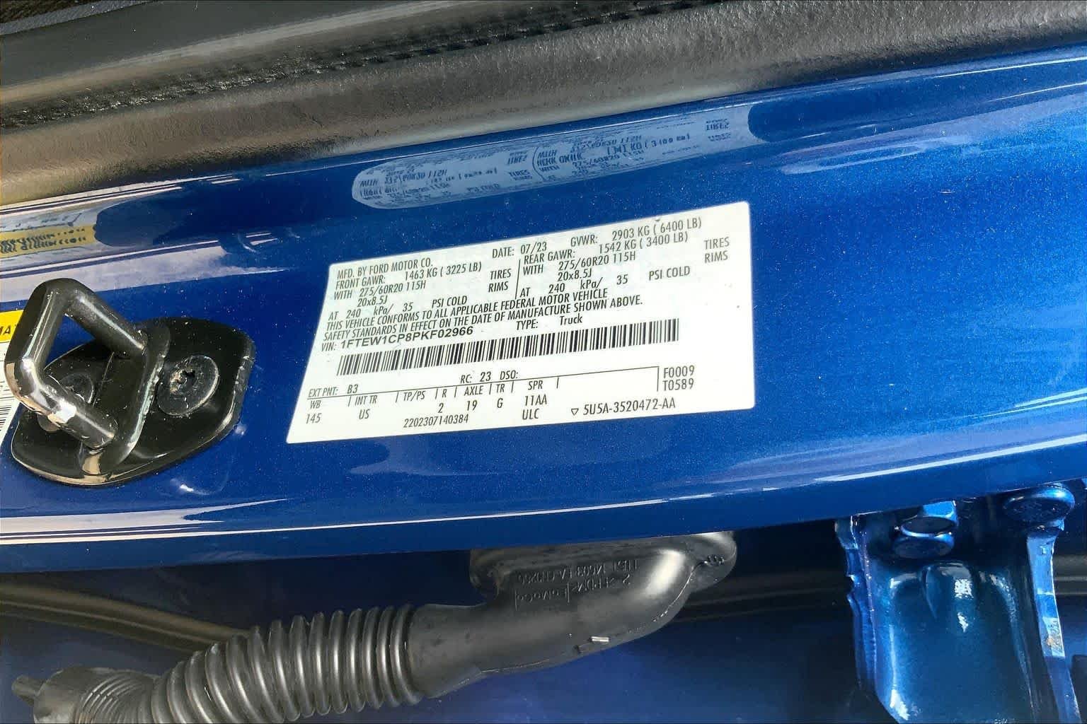 Used 2023 Atlas Blue Ford XLT image 33