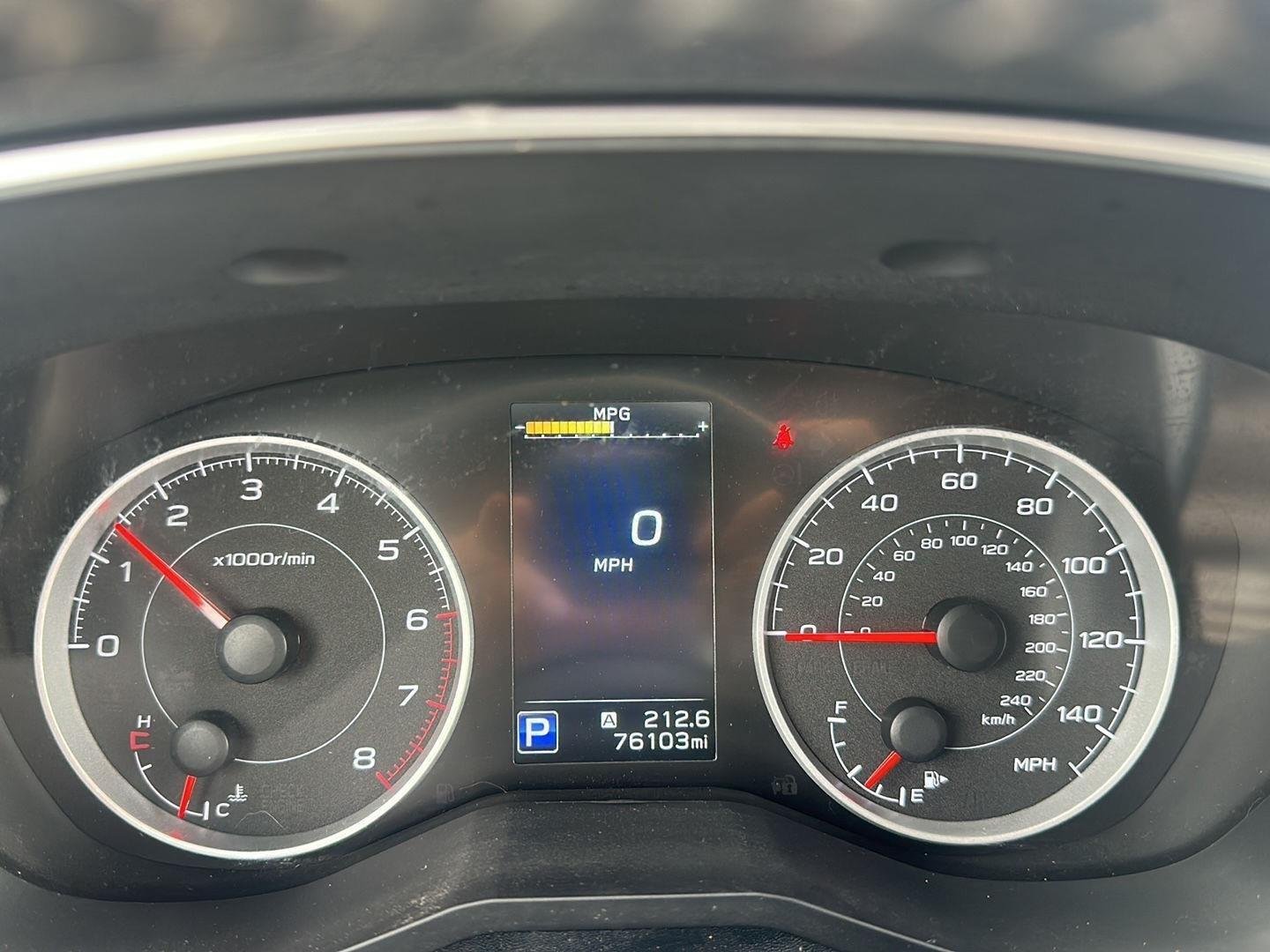 Used 2019 Magnetite Gray Metallic Subaru Premium image 2