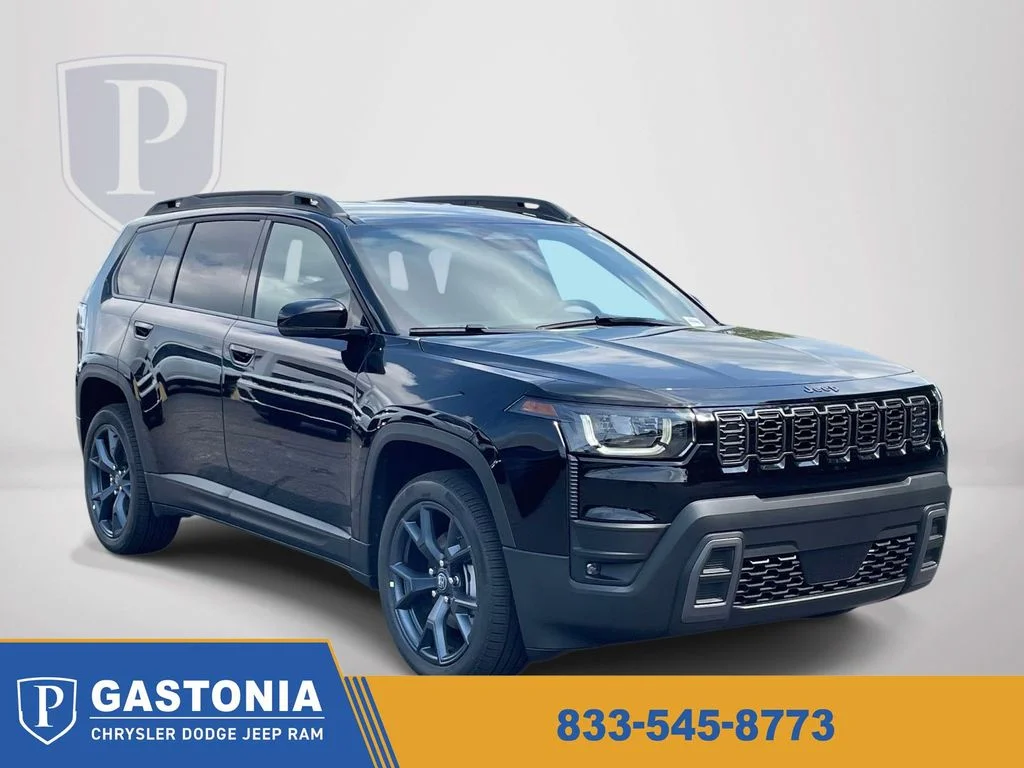 New 2026 Diamond Black Crystal Pearlcoat Jeep Laredo image 1