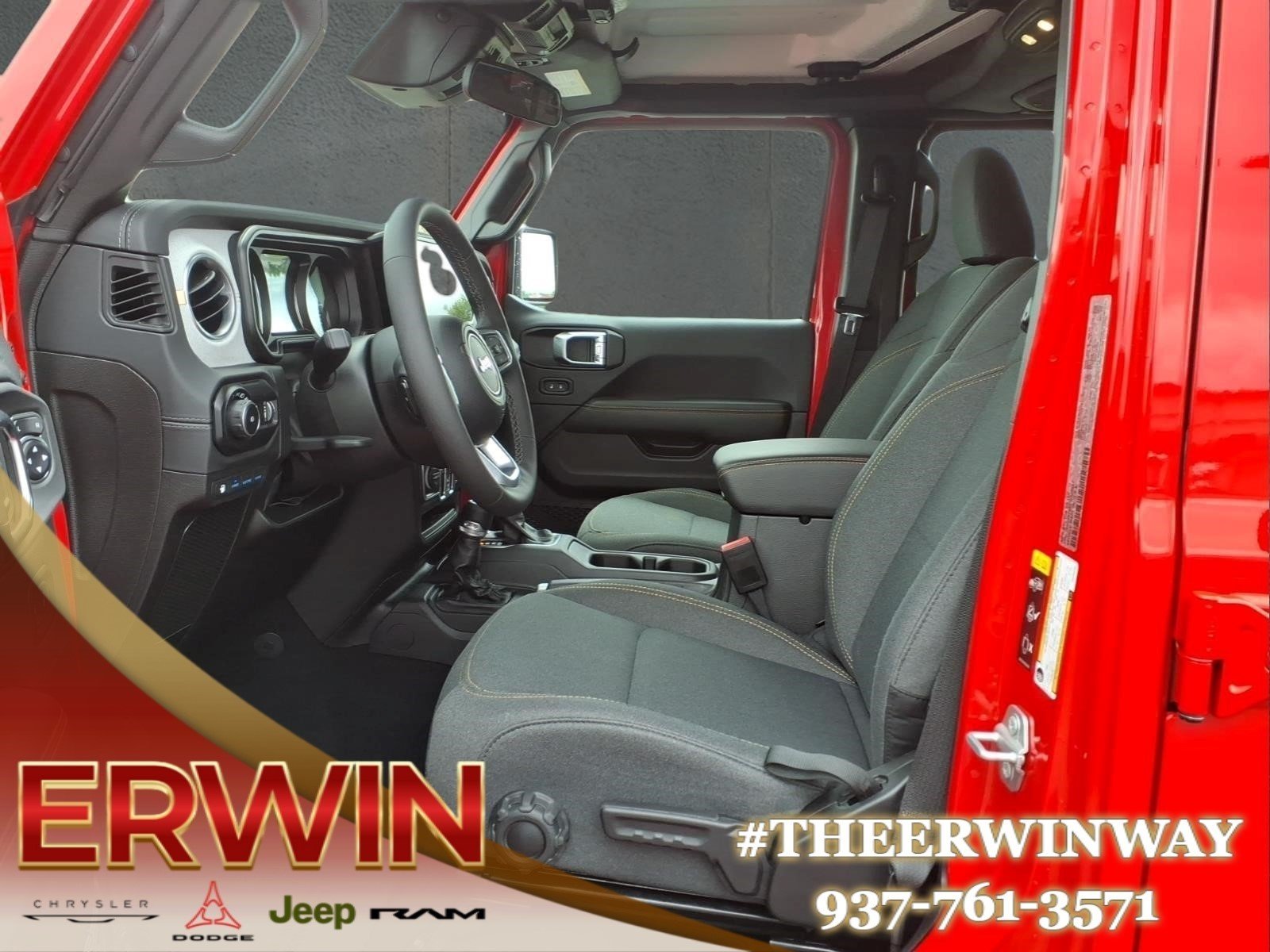 Used 2025 Red Jeep Sahara 4xe image 13