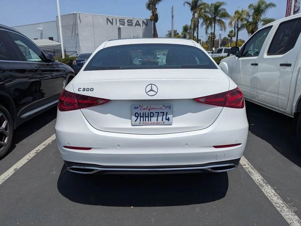 Used 2024 White Mercedes-Benz C 300 image 4