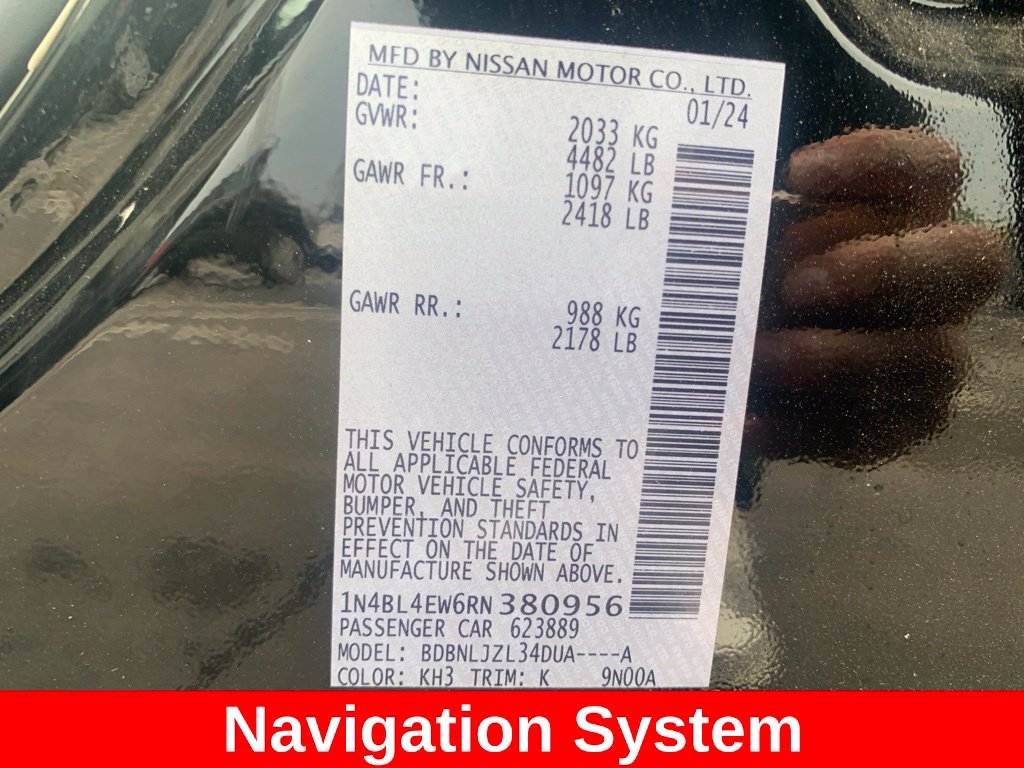 Used 2024 Black Nissan 2.5 SL image 8