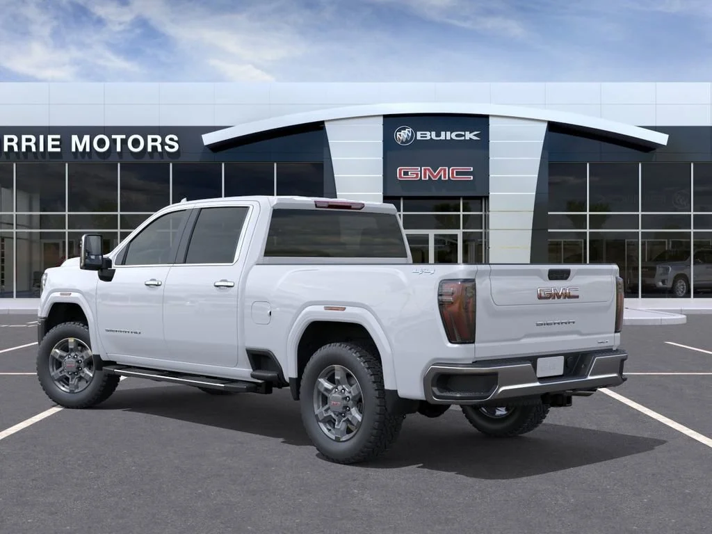 New 2026 Glacier White Tricoat GMC SLT image 3