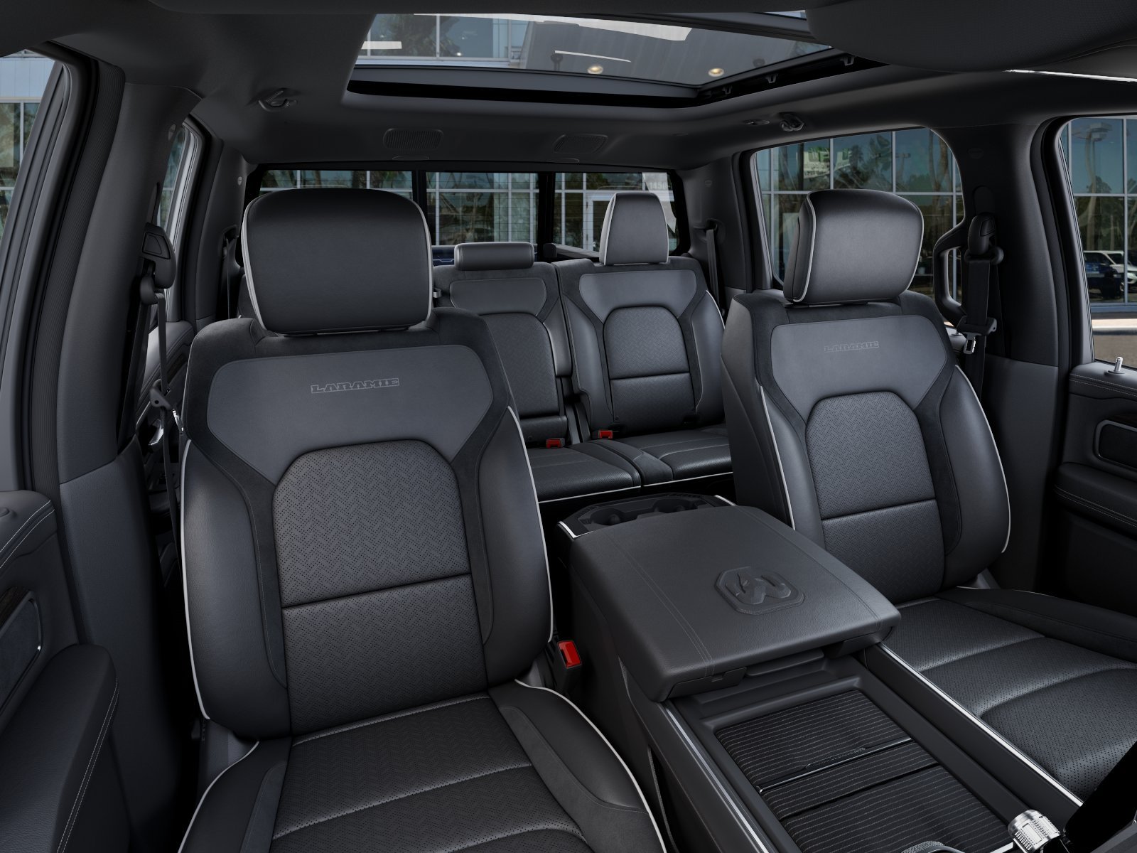New 2026 Forged Blue Metallic RAM Laramie image 42