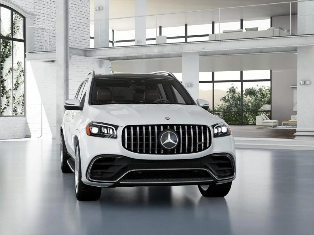 New 2026 White Mercedes-Benz GLS 63 AMG® image 8