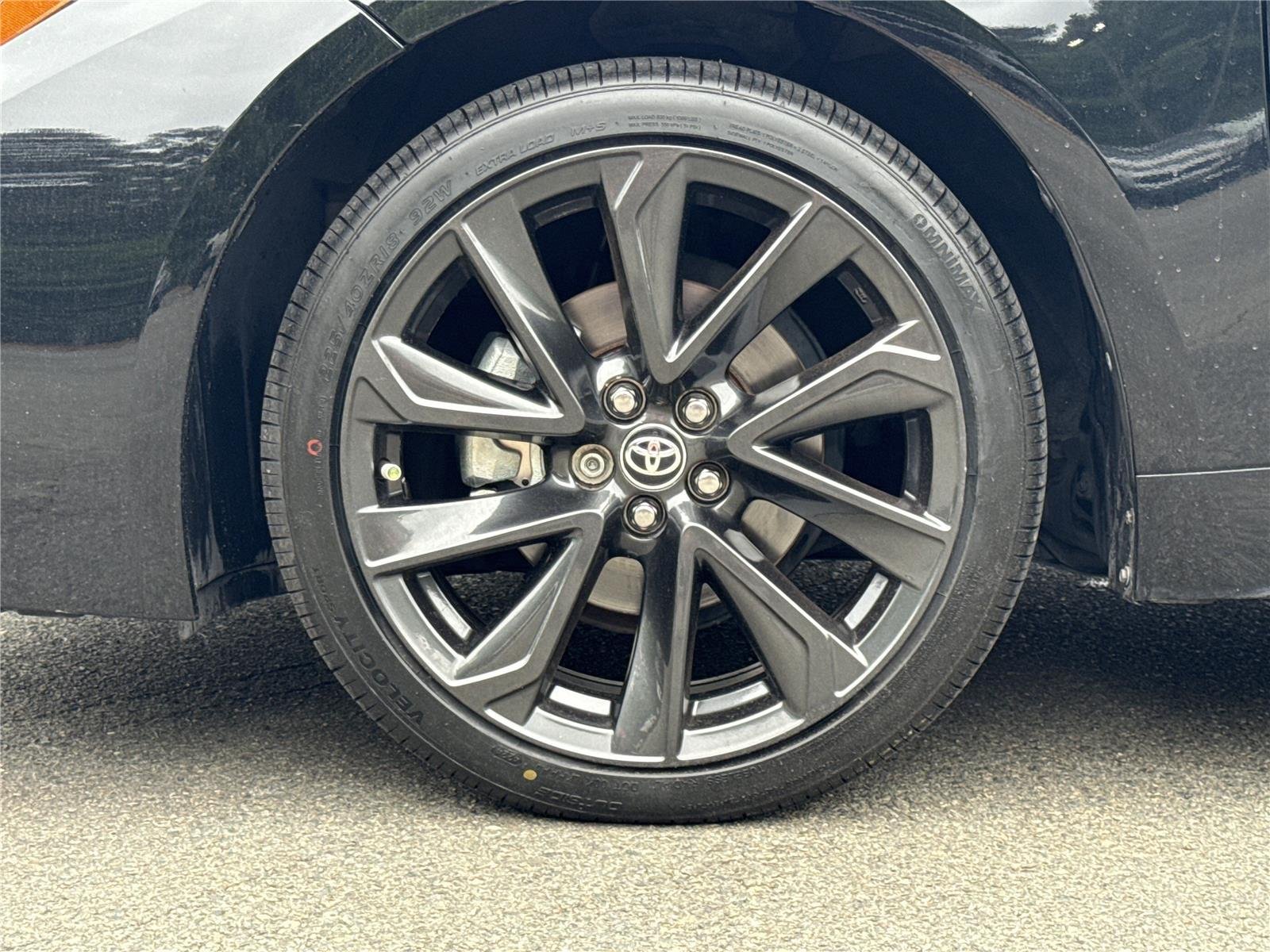 Used 2023 Midnight Black Metallic Toyota SE image 29