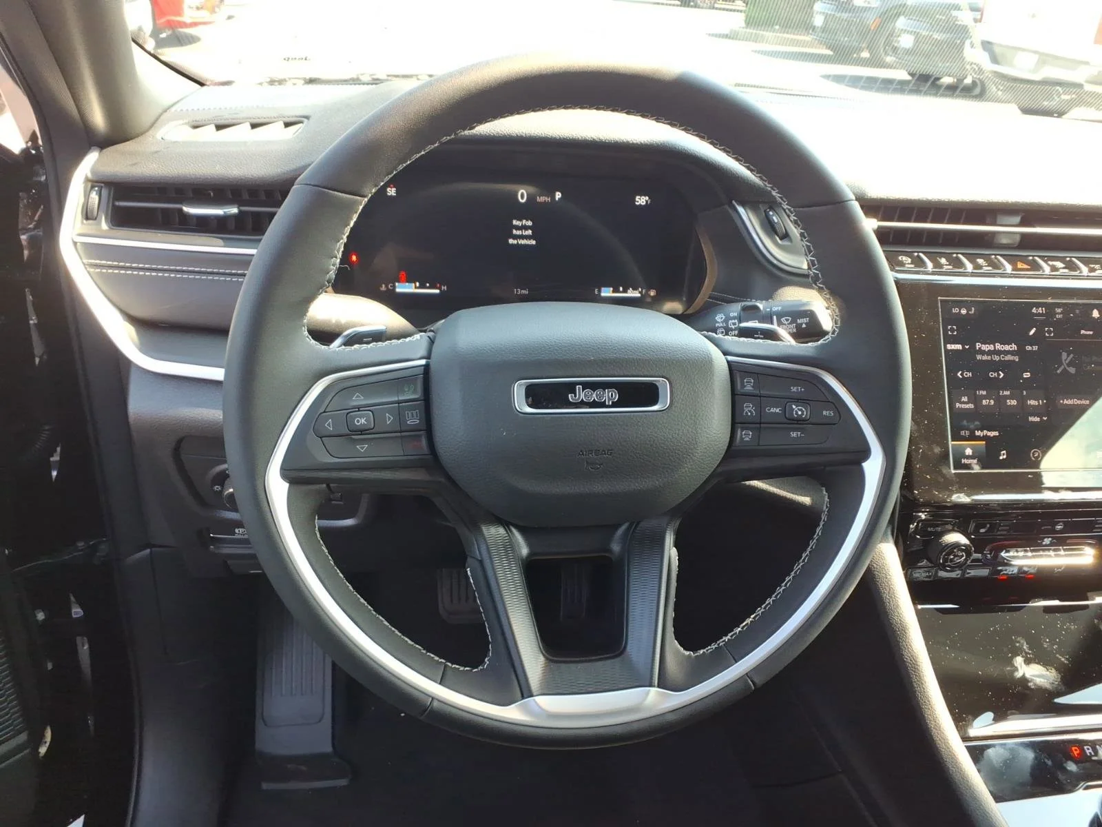 New 2026 Diamond Black Crystal Pearlcoat Jeep Laredo X image 5