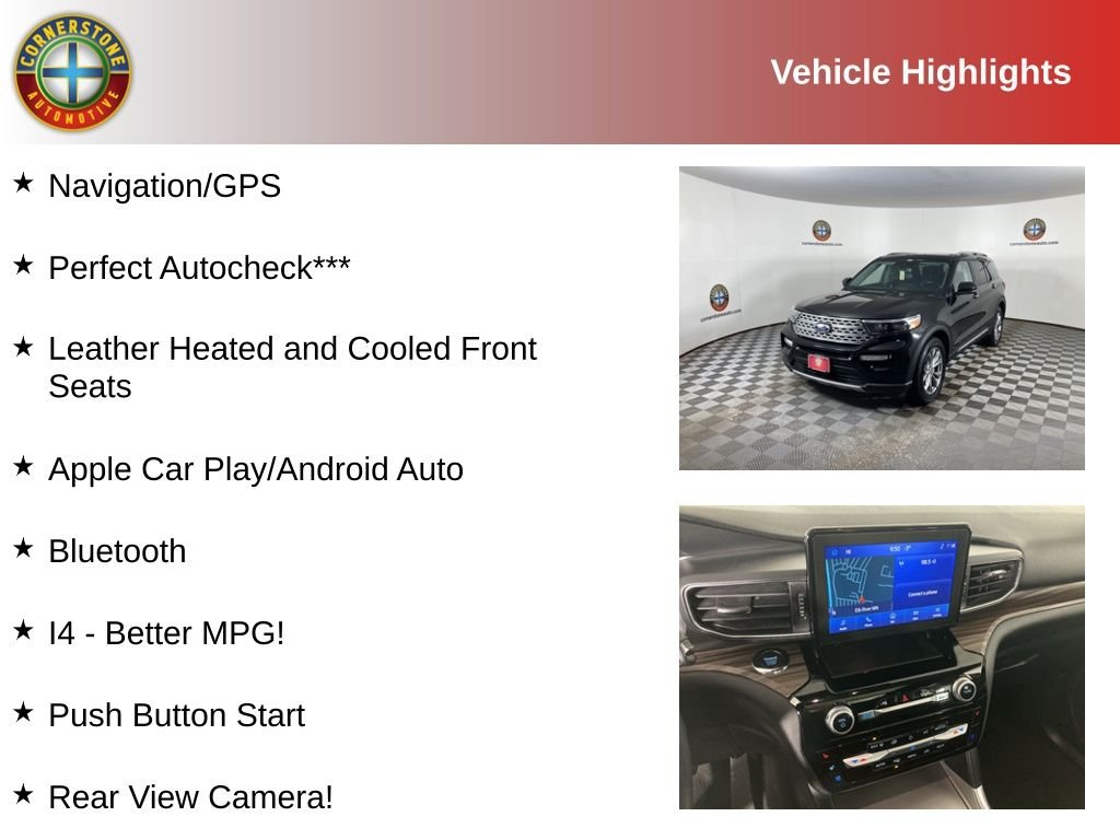 Used 2022 Ford Explorer Limited with VIN 1FMSK8FHXNGB16623 for sale in Elk River, Minnesota