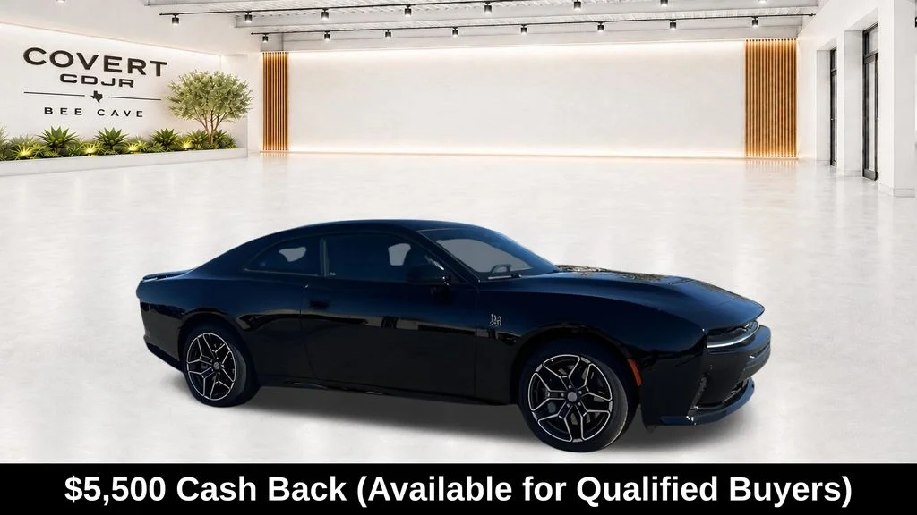 New 2026 Diamond Black Crystal Pearlcoat Dodge Scat Pack Plus image 1