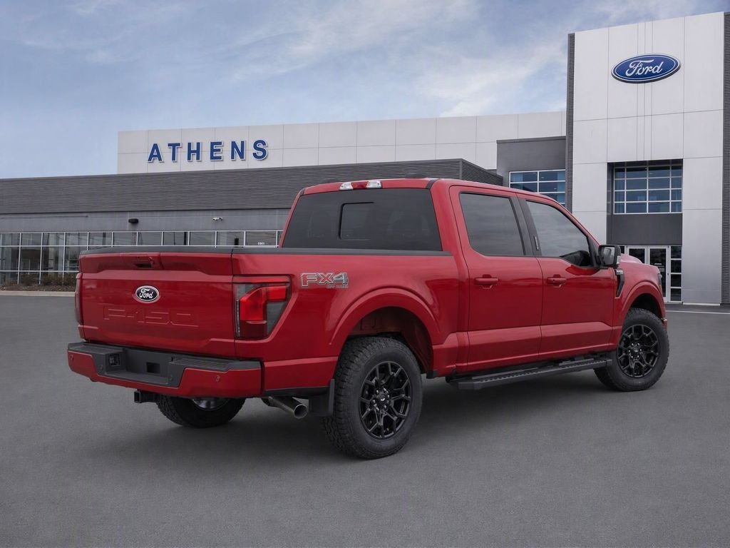 New 2026 Ruby Red Metallic Tinted Clearcoat Ford XLT image 3