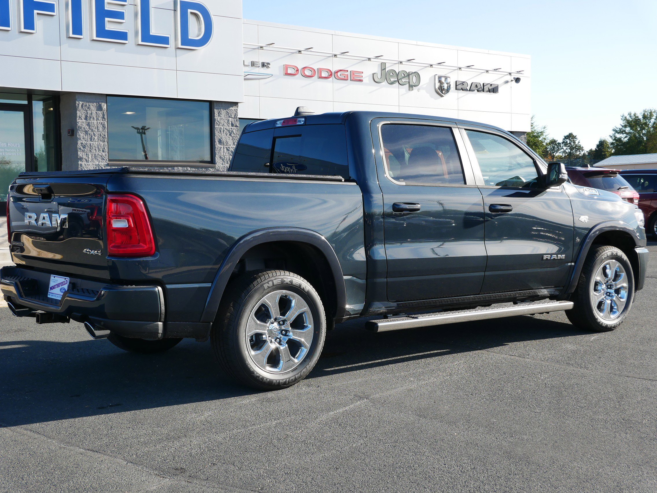 New 2026 Forged Blue Metallic Exterior Paint RAM Big Horn image 8