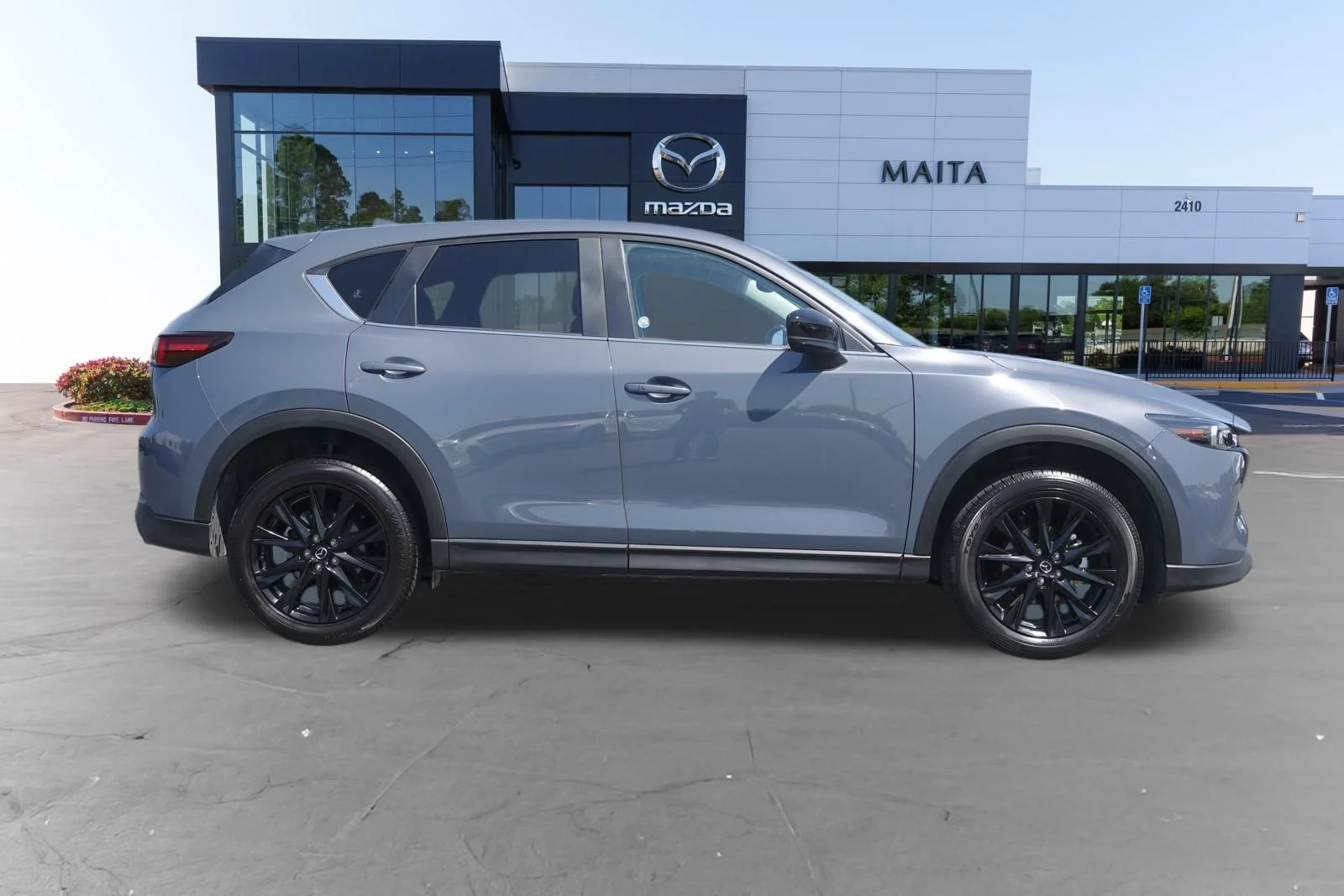 Certified Used 2025 Polymetal Gray Metallic Mazda 2.5 S Carbon Edition image 2