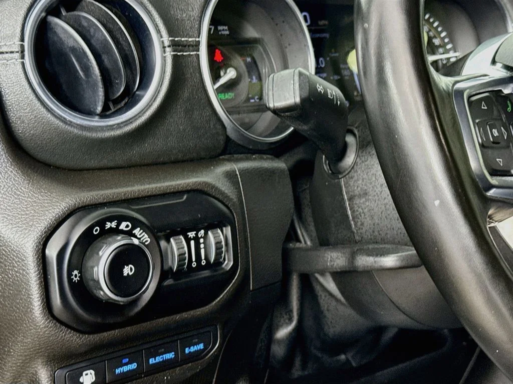 Used 2021 Gray Jeep Unlimited Sahara 4xe image 10