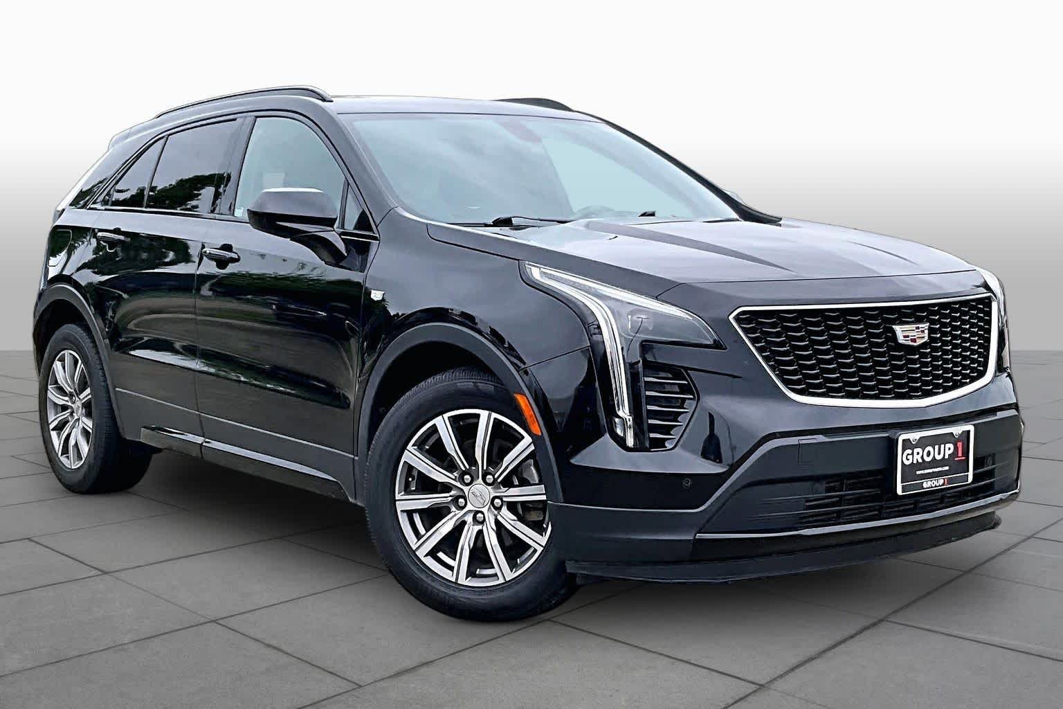 Used 2019 Stellar Black Metallic Cadillac FWD Sport image 3