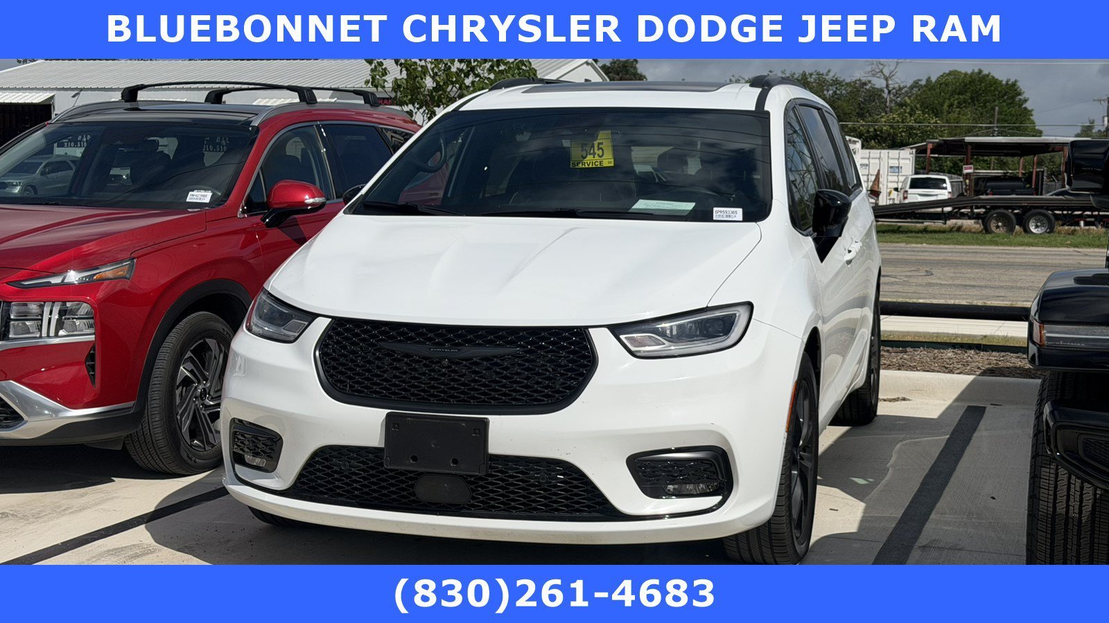 Certified Used 2023 Bright White Clearcoat Chrysler Limited image 1