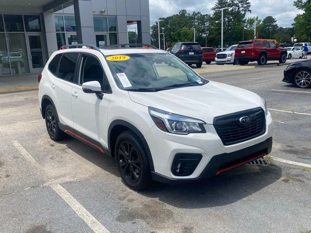 Used 2019 White Subaru Sport image 1