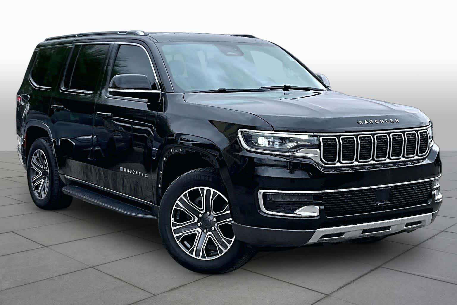 Used 2022 Diamond Black Crystal Pearlcoat Jeep Series III image 2