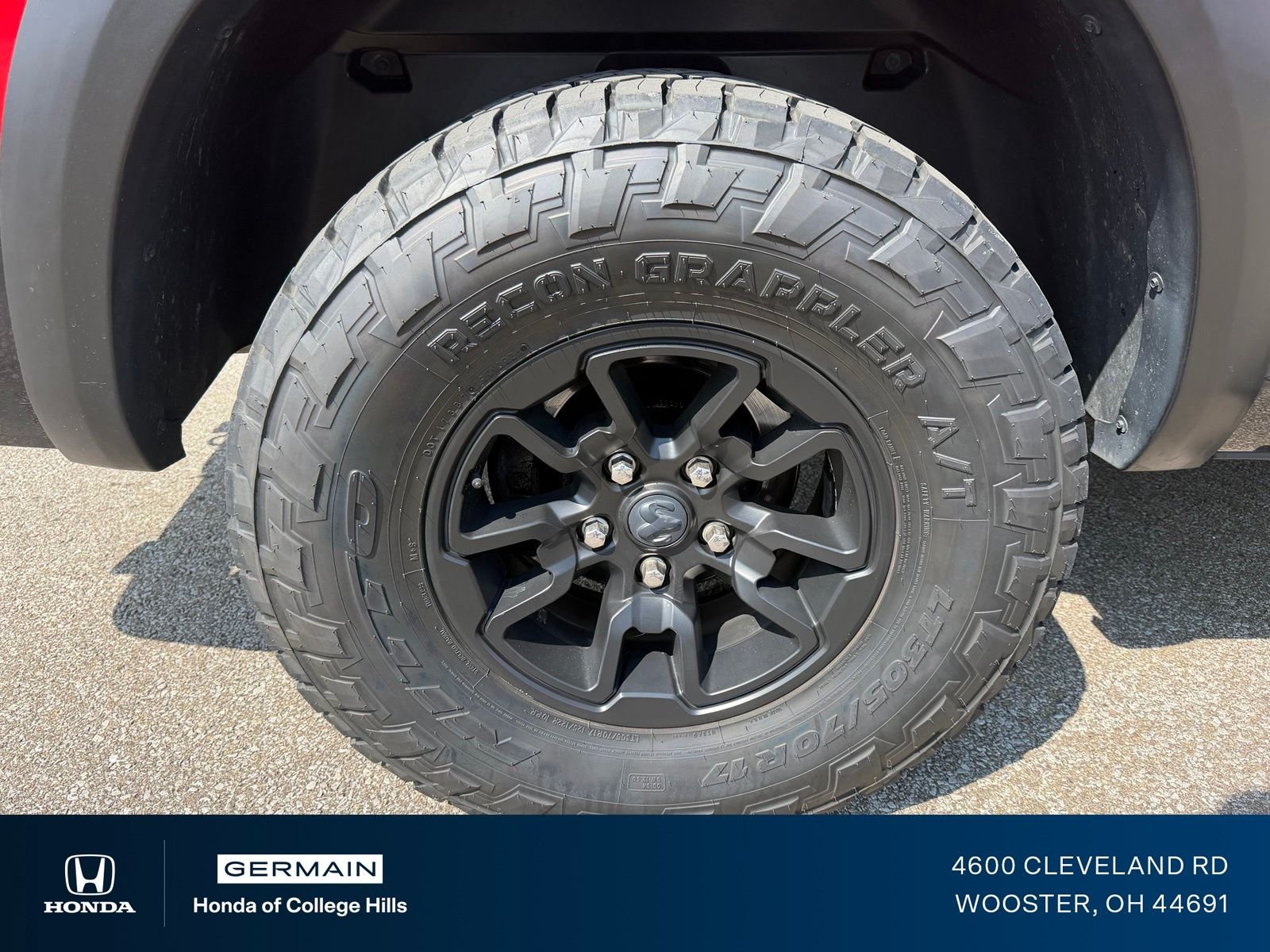 Used 2017 Flame Red Clearcoat Ram Rebel image 6