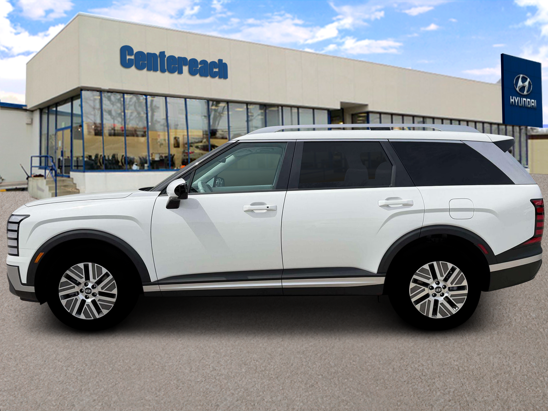 New 2026 Creamy White Pearl Hyundai SEL 8P image 3