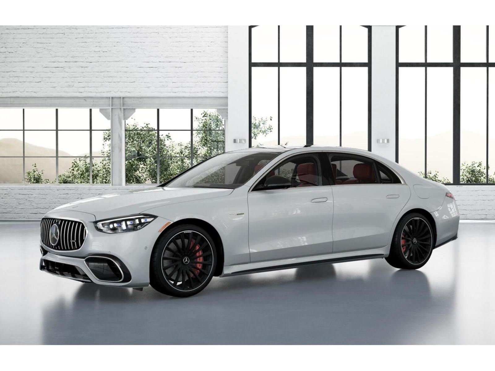 New 2026 MANUFAKTUR Moonlight White Metallic Mercedes-Benz S 63 E AMG® image 40