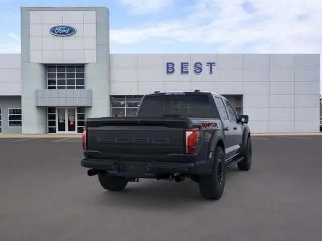 New 2025 Agate Black Metallic Ford Raptor image 8