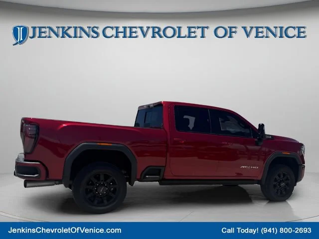 Used 2024 Volcanic Red Tintcoat GMC AT4 image 4