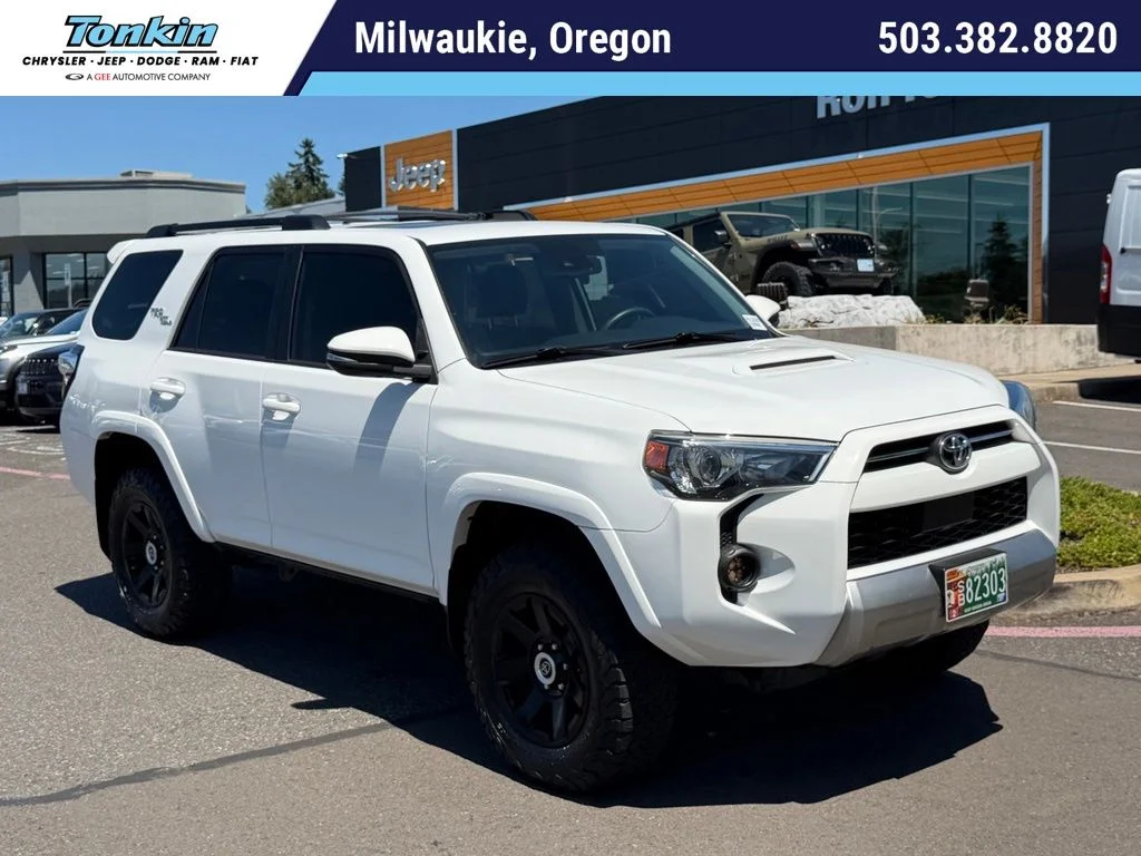 Used 2020 White Toyota TRD Off-Road Premium image 1