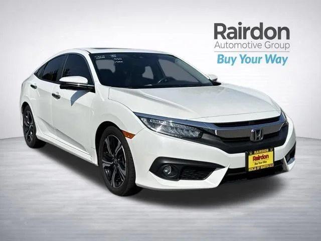 Used 2018 White Orchid Pearl Honda Touring image 1
