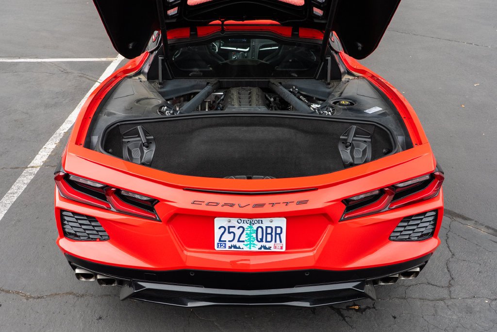 Used 2025 Torch Red Chevrolet Stingray image 8