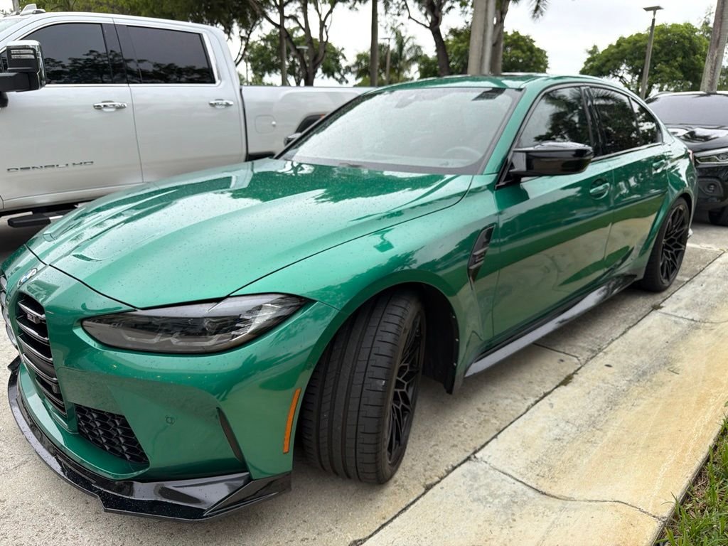 Certified Used 2024 Green Metallic BMW Competition image 4