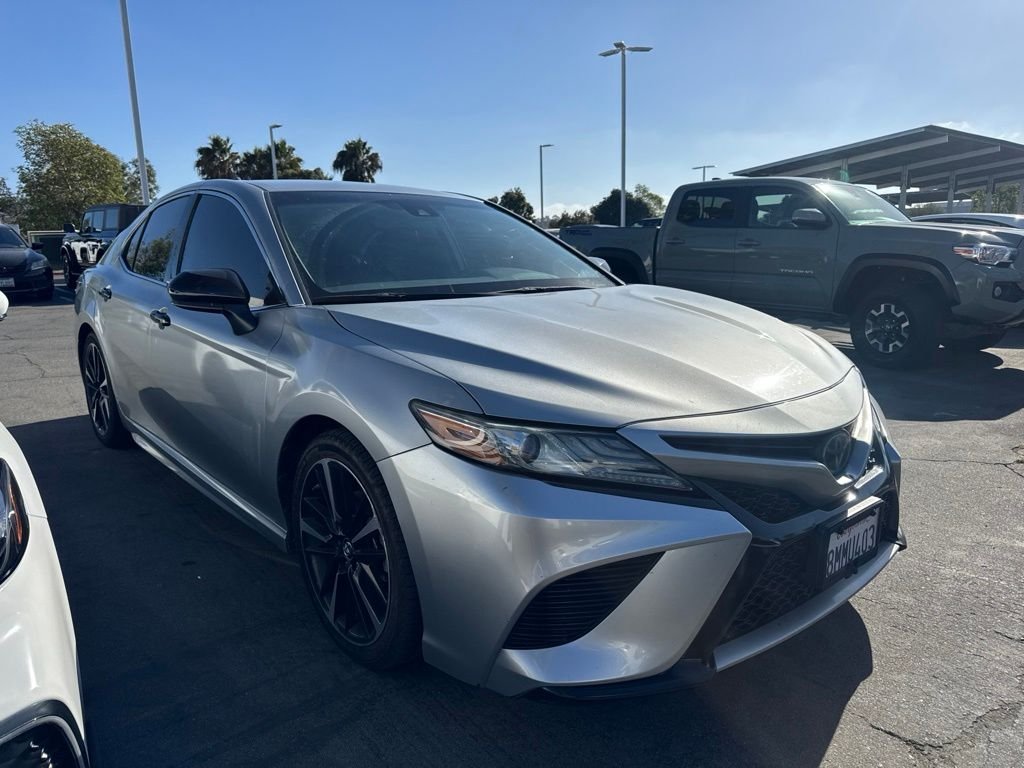 Used 2019 Celestial Silver Metallic Toyota XSE image 2