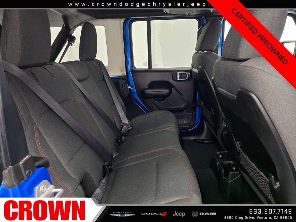 Certified Used 2025 Blue Jeep Rubicon image 17