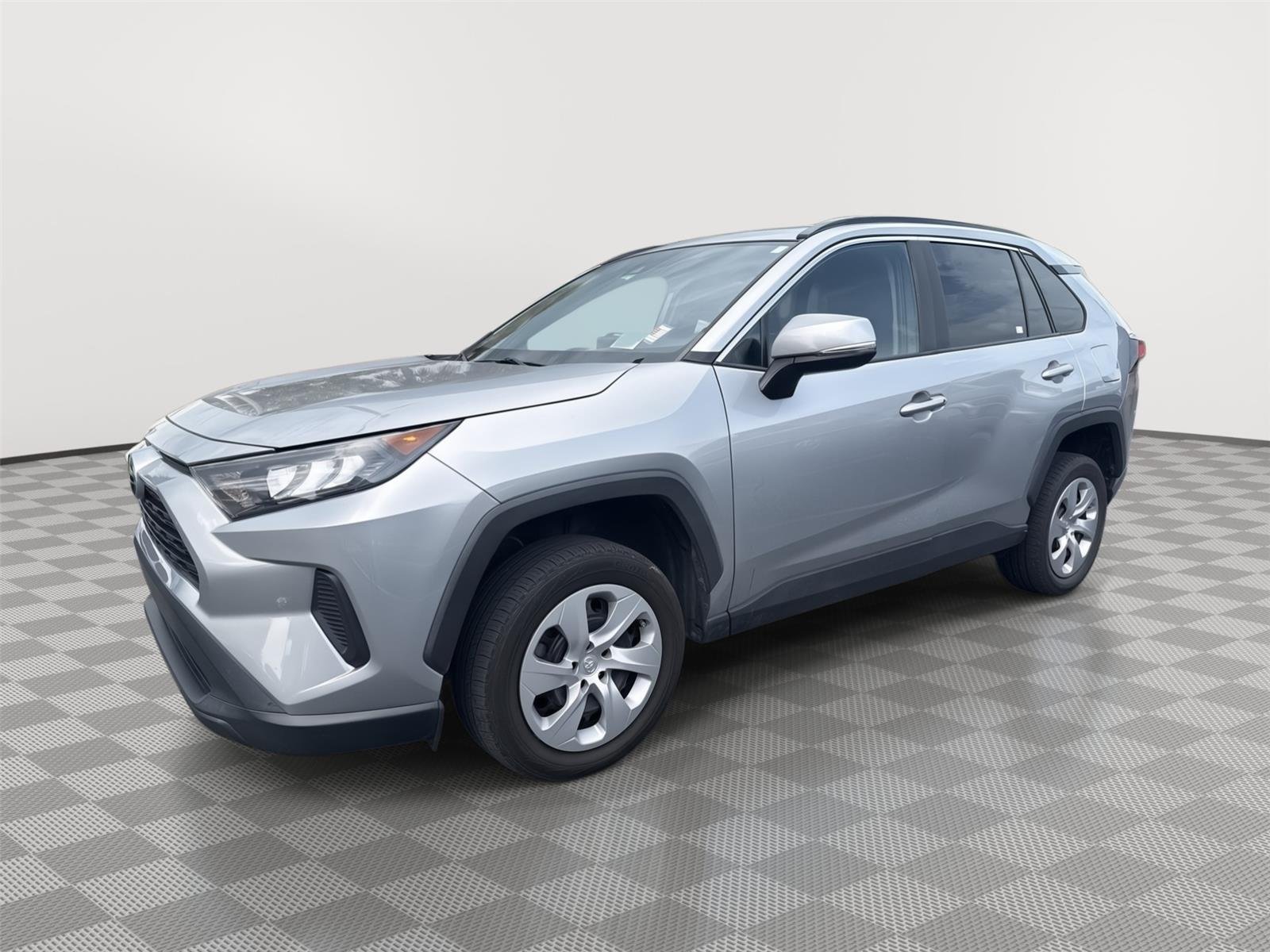 Used 2021 Silver Sky Metallic Toyota LE image 1