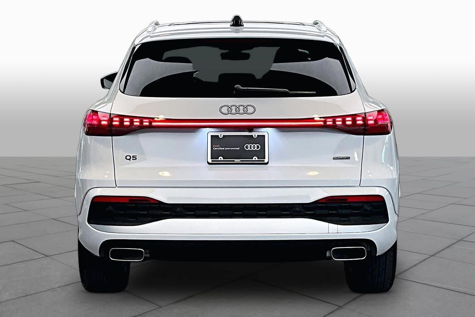 Certified Used 2026 Glacier White Metallic Audi Premium Plus image 5