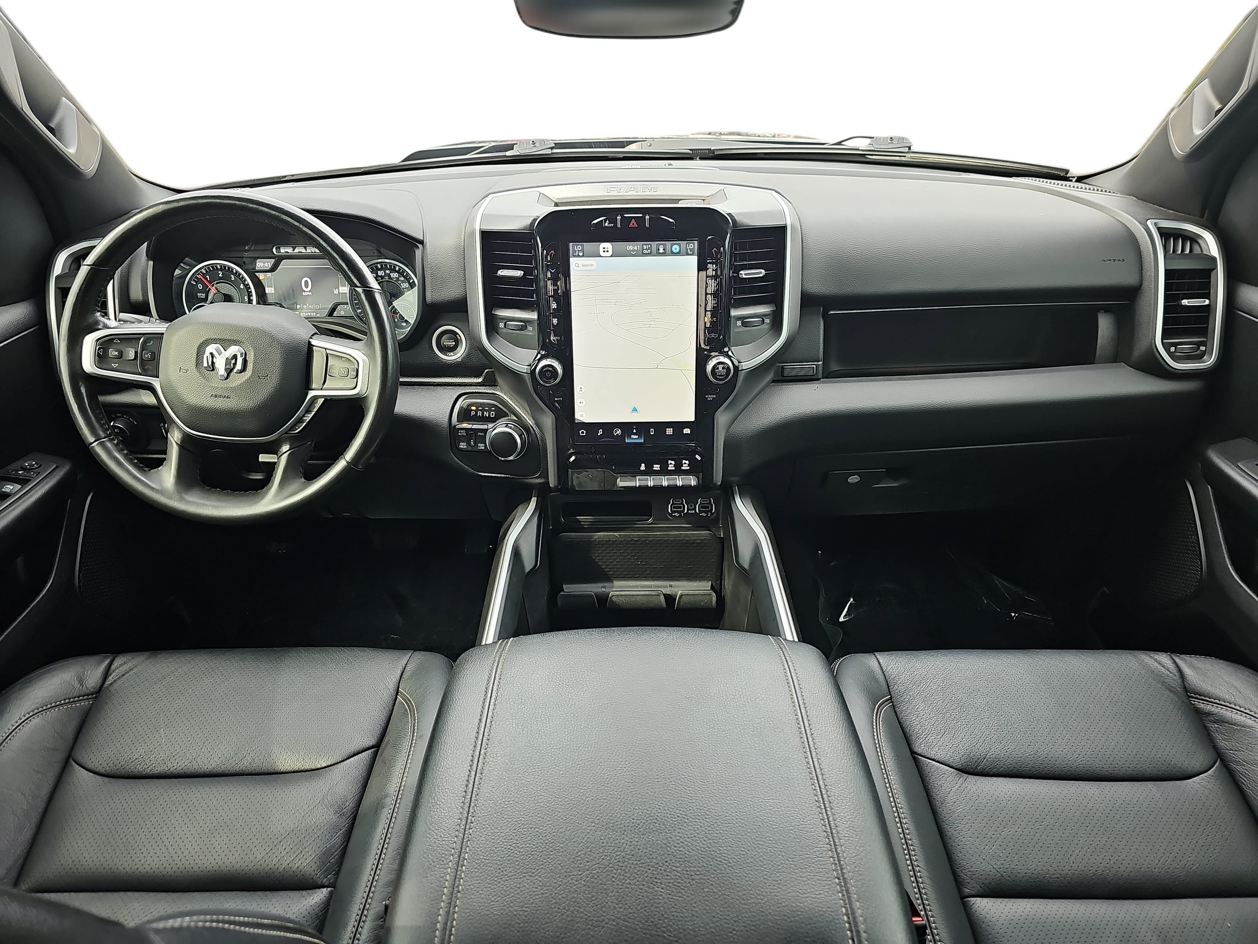 Used 2022 Diamond Black Crystal Pearlcoat Ram Big Horn image 8