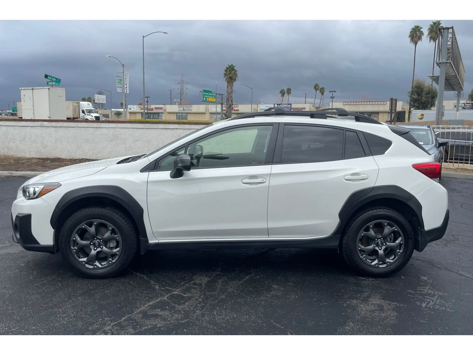 Used 2021 CRYSTAL WHITE PEA Subaru Sport image 2