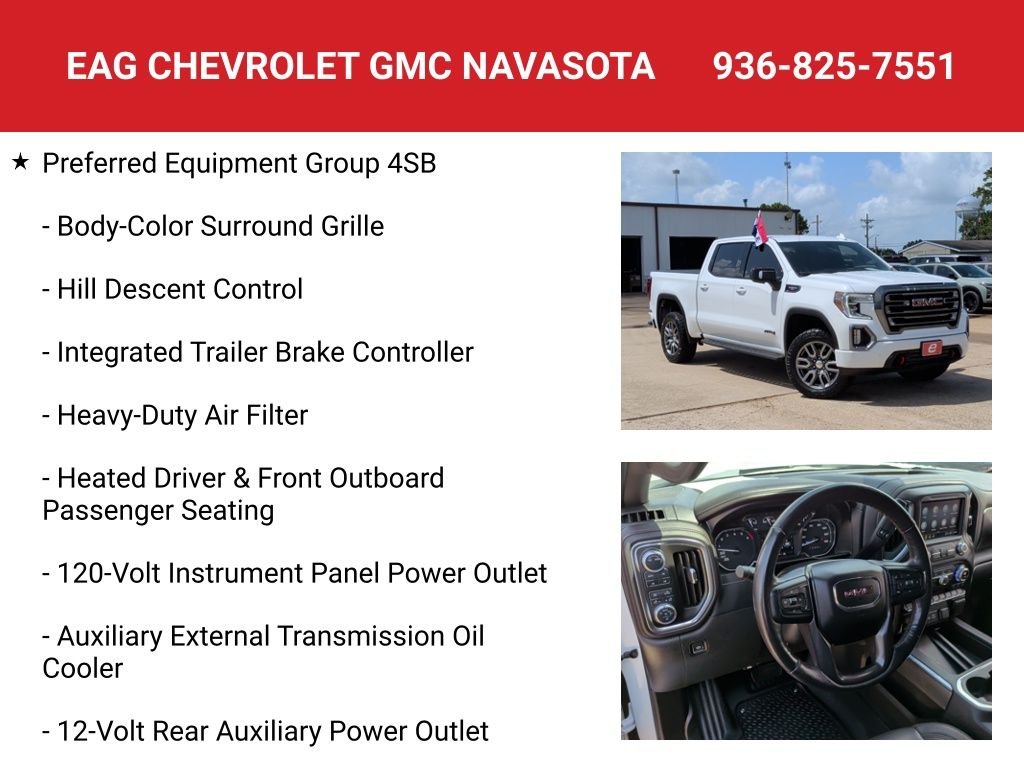 Used 2021 White GMC AT4 image 16
