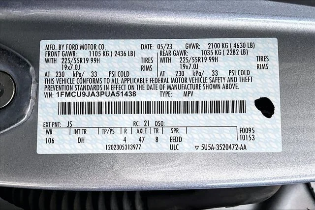 Used 2023 Silver Ford Platinum image 16
