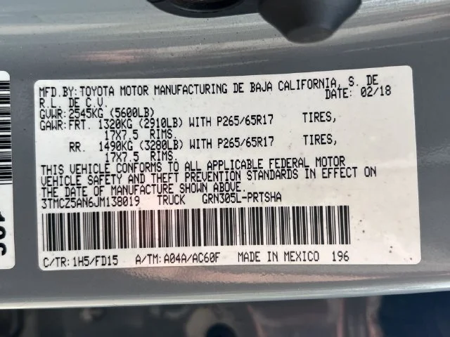 Used 2018  Toyota TRD Sport image 39