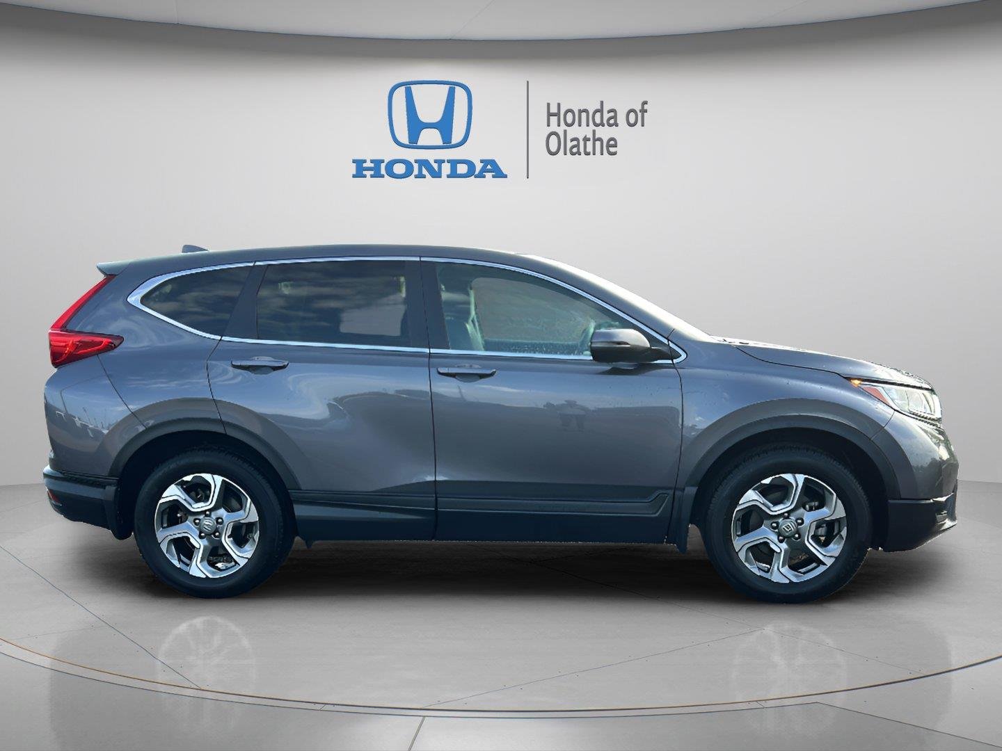 Certified 2017 Honda CR-V EX with VIN 2HKRW2H5XHH682353 for sale in Kansas City