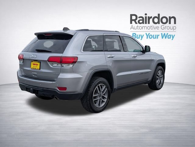 Used 2021 Billet Silver Metallic Clearcoat Jeep Limited image 7