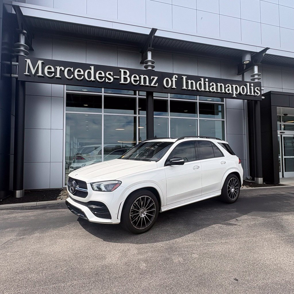 Used 2020 Diamond White Mercedes-Benz GLE 450 image 1