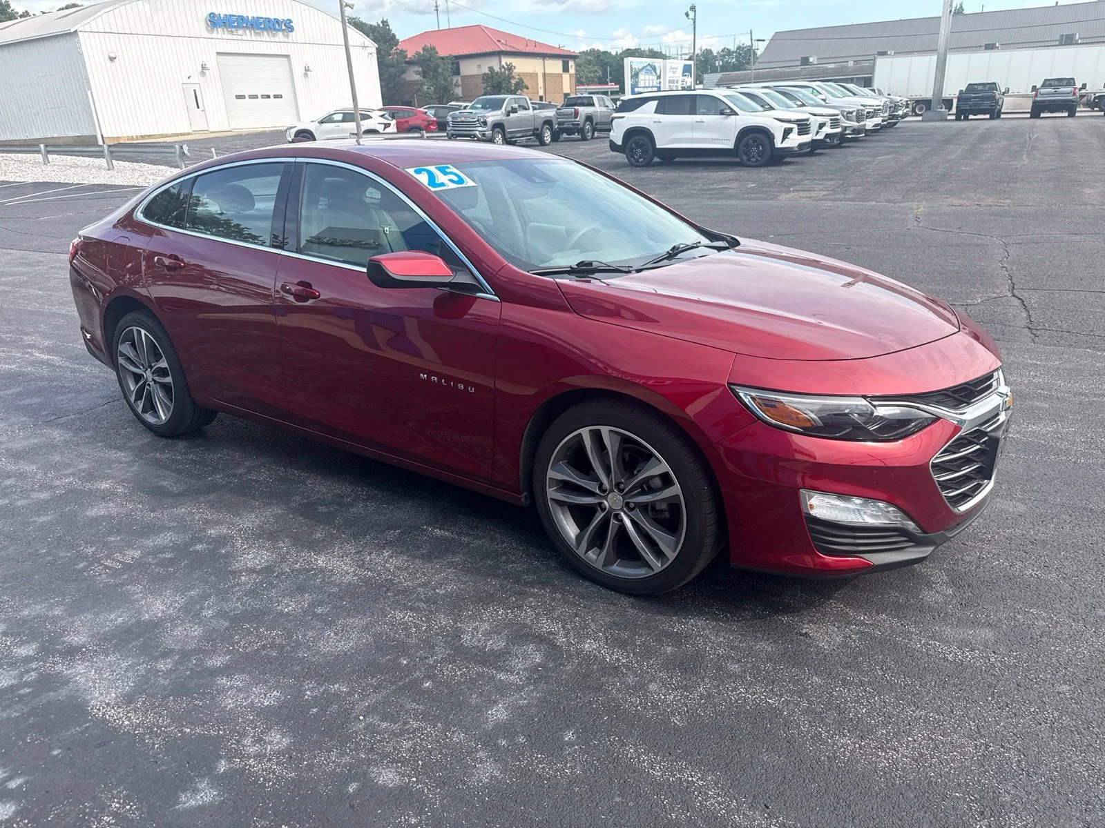 Used 2025 Radiant Red Tintcoat Chevrolet 1LT image 10