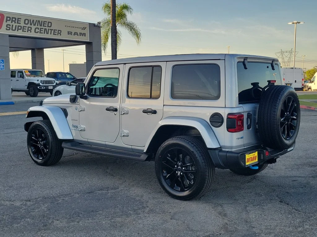 Certified Used 2024 Silver Jeep Sahara 4xe image 6